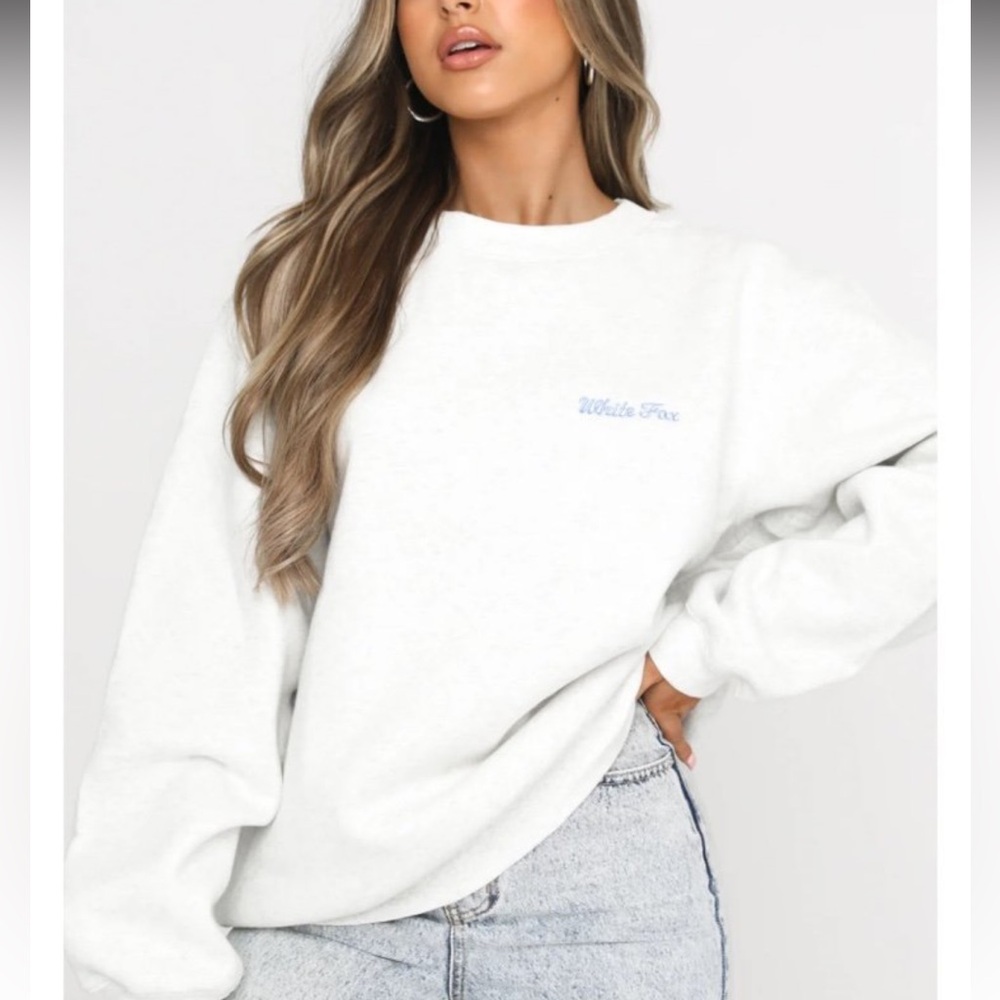 NWT WHITE FOX CREWNECK M/L